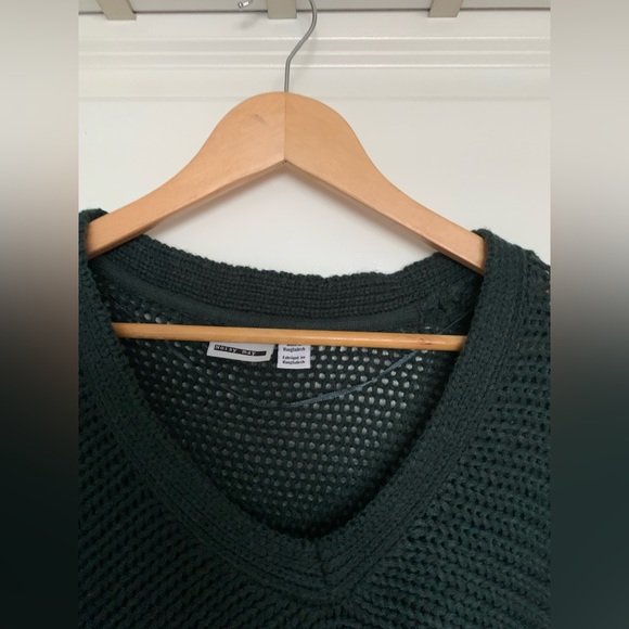 Noisy May Deep V-Neck Oversize Sweater - Picture 2 of 3
